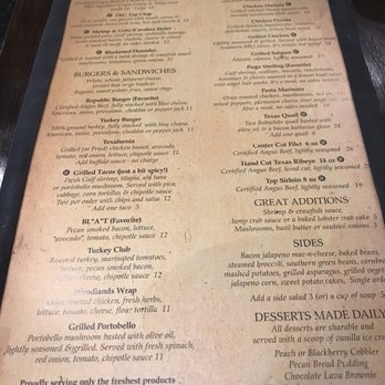 Tamarac Park - Menu - Parks Near Me - The Woodlands, Texas