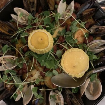 Atlantic Fish - Paella Valenciana - Seafood Near Me - Boston, Massachusetts