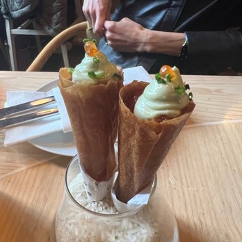 Madrina Bar y Tapas - Tuna Tartare Cone - Tapas Bars Near Me - Toronto, Ontario Madrina Bar y Tapas - Tuna Tartare Cone - Tapas Bars Near Me - Toronto, Ontario