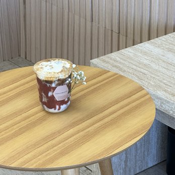 Soulsweets Coffee - Raspberry einspanner - Coffee & Tea Near Me - Glendale, California Soulsweets Coffee - Raspberry einspanner - Coffee & Tea Near Me - Glendale, California