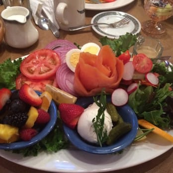 Tweet - Their lox platter. Totes worth $17, and can feed 2 people! - New American Near Me - Chicago, Illinois