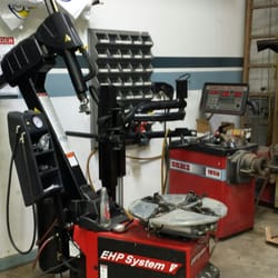Geoff's Auto Repair - New tire machine and ballancer makes tire installations a breeze.