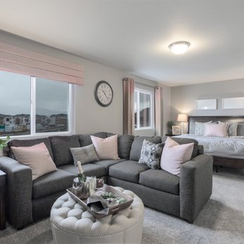 Challenger Homes - Master Bedroom of model at Townes at Polaris Peak - Home Developers Near Me - Colorado Springs, Colorado Challenger Homes - Master Bedroom of model at Townes at Polaris Peak - Home Developers Near Me - Colorado Springs, Colorado
