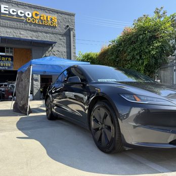 Eccocars Collision - 2025 tesla model 3 - Body Shops Near Me - Burbank, California Eccocars Collision - 2025 tesla model 3 - Body Shops Near Me - Burbank, California