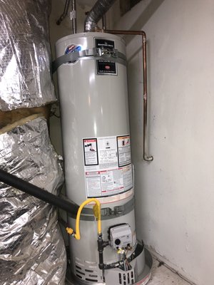 Water Heater Installation - This water heater installation was recently done by us, we brought the old unit up to current California code, without uncharging for every requirement. we install the best brand on the market at an affordable rate as we believe every home deserves quality affordable units! Water Heater Installation - This water heater installation was recently done by us, we brought the old unit up to current California code, without uncharging for every requirement. we install the best brand on the market at an affordable rate as we believe every home deserves quality affordable units!