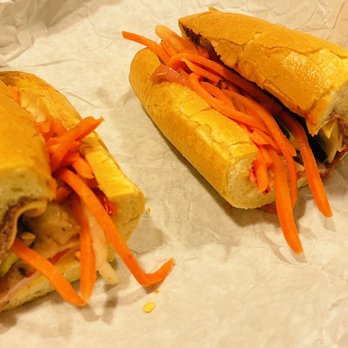 Saigon Deli - two sub sandwiches with carrots - Vietnamese Near Me - Garland, Texas Saigon Deli - two sub sandwiches with carrots - Vietnamese Near Me - Garland, Texas