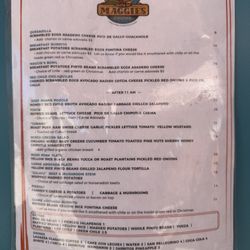 Taste Of Maggie’s Cocina - Menu
