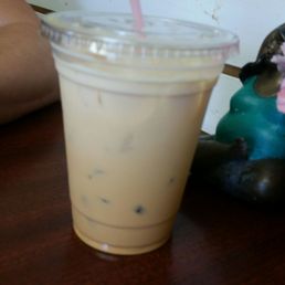 Thai milk tea...yum! Thai milk tea...yum!