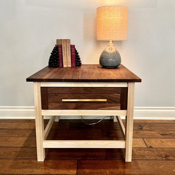 Maple Mill Woodworks - Custom side table - Cabinetry Near Me Maple Mill Woodworks - Custom side table - Cabinetry Near Me