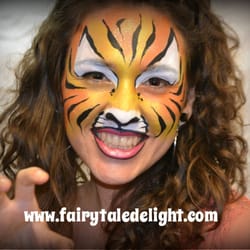 Fairytale Delight Events - Tiger Face Paint