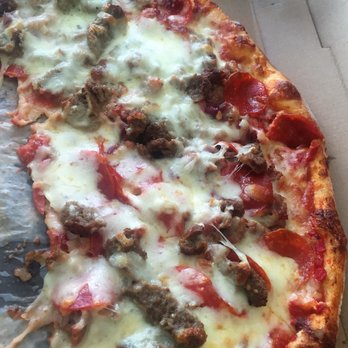 Pizza & Sandwich Express - Meat Lovers pizza :-) - Pizza Near Me - Little Falls, New Jersey