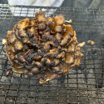 Ilaya Eatery - Maitake Mushroom on the grill - Filipino Near Me