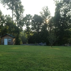Switchback Creek Campground - The cabins.