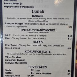 Jurupa's Cafe - Soft opening. Temporary lunch menu
