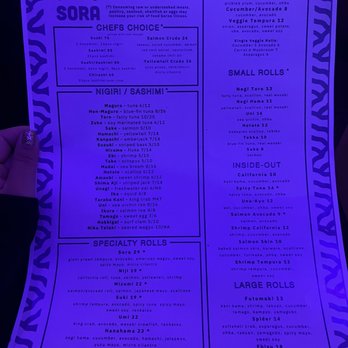 Sora - Menu (Nov 2022) - Asian Fusion Near Me - Cleveland, Ohio Sora - Menu (Nov 2022) - Asian Fusion Near Me - Cleveland, Ohio