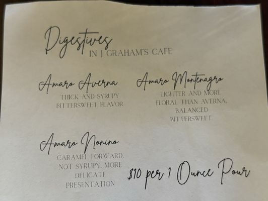 Menu photo 1 J. Graham's Cafe Louisville, KY