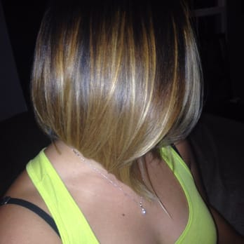 Sola Salon Studios - Bayalage ombre on a sleek Bob - Hair Salons Near Me - Port Jefferson Station, New York Sola Salon Studios - Bayalage ombre on a sleek Bob - Hair Salons Near Me - Port Jefferson Station, New York