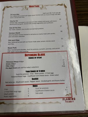 Menu photo 1 The Flaming Rabbit Lincoln, CAN