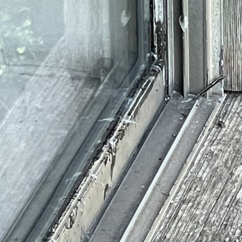 Binswanger Glass - Binswanger didn't replace the glazing. Nothing holding window in frame. Sloppy installation - glue everywhere. - Glass & Mirrors Near Me - Austin, Texas Binswanger Glass - Binswanger didn't replace the glazing. Nothing holding window in frame. Sloppy installation - glue everywhere. - Glass & Mirrors Near Me - Austin, Texas