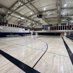 Twelve Bridges Middle School - The gym my sons played basketball at this weekend !