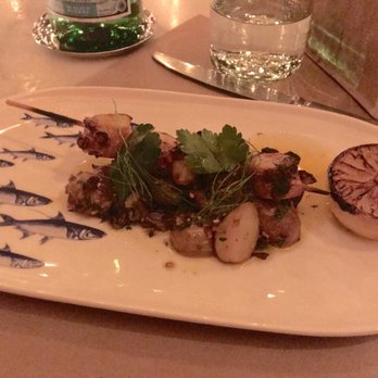 Leuca - Grilled octopus, baby potatoes, olive condimento. - Italian Near Me - Brooklyn, New York