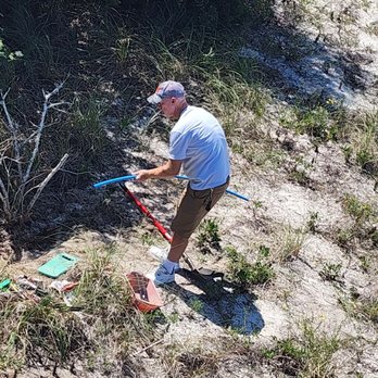 Southern Pride Plumbing Inc - Kelly at work on our sabotaged water line. - Plumbing Near Me - Gulf Breeze, Florida Southern Pride Plumbing Inc - Kelly at work on our sabotaged water line. - Plumbing Near Me - Gulf Breeze, Florida