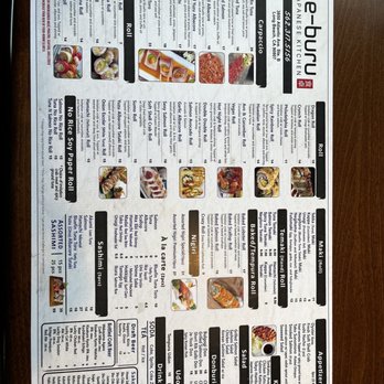 Te- Buru - Menu - Sushi Bars Near Me - Long Beach, California