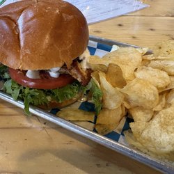 Twin Barns Brewing - Ranch chicken sandwich