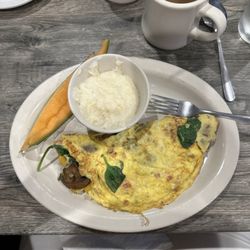 The Omelet Shop - Veggie Omelette
