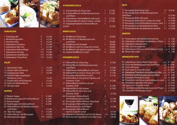 Menu photo 2 China Court Liezen, 6 Menu photo 2 China Court Liezen, 6