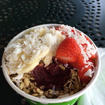 Nature's Juice - Acai bowl bananas strawberry coconut granola - Juice Bars & Smoothies Near Me - Walnut, California