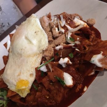 Madero 1899 - Chilaquiles with egg. Get it! - Mexican Near Me - Fullerton, California Madero 1899 - Chilaquiles with egg. Get it! - Mexican Near Me - Fullerton, California