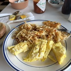 Johnnys Diner - Scrambled eggs and potatoes