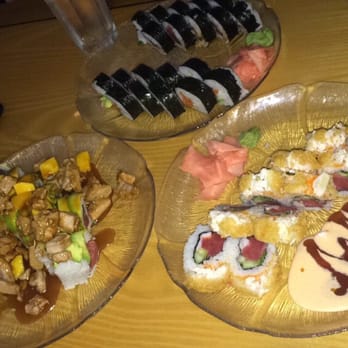 Nami Sushi - Left: mango tango. Right: tgif - Sushi Bars Near Me - Miramar, Florida