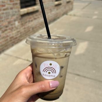 Kasama - Black sesame latte - Filipino Near Me - Chicago, Illinois