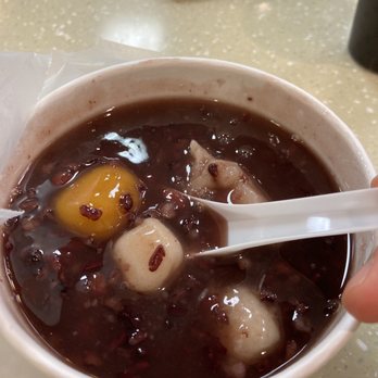 Meet Fresh - Hot Purple rice soup signature (dessert) - Desserts Near Me - Chapel Hill, North Carolina Meet Fresh - Hot Purple rice soup signature (dessert) - Desserts Near Me - Chapel Hill, North Carolina