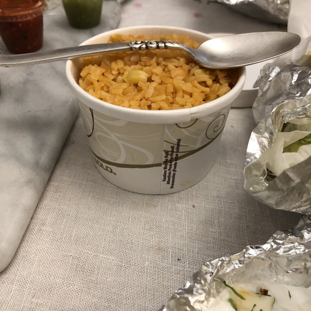 L' Patron Tacos - Almost $3 for this children's serving of rice - New Mexican Cuisine Near Me - Chicago, Illinois L' Patron Tacos - Almost $3 for this children's serving of rice - New Mexican Cuisine Near Me - Chicago, Illinois