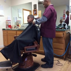 Vedo's Barber Shop - Camryn get his wig cut! Hahaha