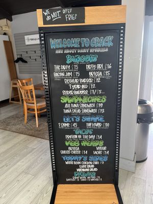 Menu photo 5 Crack Long Beach, CA