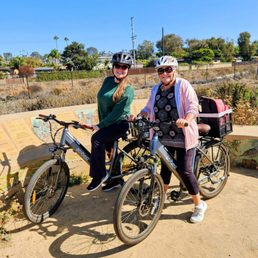 My friend and I on our fantastic guided e-bike tour from Ride Solana Beach. My friend and I on our fantastic guided e-bike tour from Ride Solana Beach.