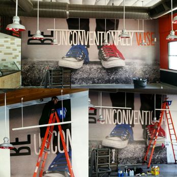 Royal Wrapz - Wall wrap for blaze pizza - Vehicle Wraps Near Me Royal Wrapz - Wall wrap for blaze pizza - Vehicle Wraps Near Me