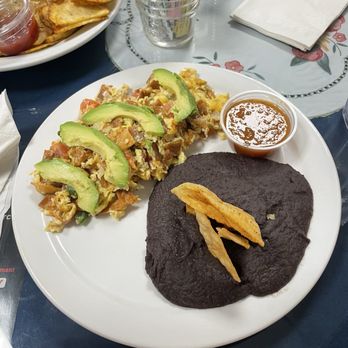 Sweet Temptations - Migas with black beans - Breakfast & Brunch Near Me - McAllen, Texas Sweet Temptations - Migas with black beans - Breakfast & Brunch Near Me - McAllen, Texas