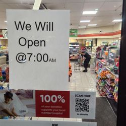 7-Eleven - Closed early on 7-11 free slurpee day