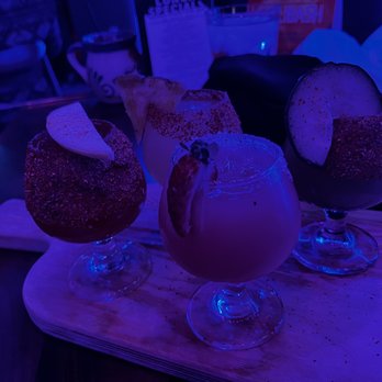 Kalaveras - Margarita flight - New Mexican Cuisine Near Me - Long Beach, California