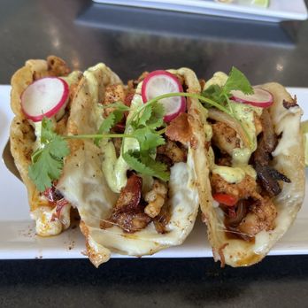 Blue Seafood & Grill - Melted Shrimp Tacos (3) - Seafood Near Me - Arroyo Grande, California Blue Seafood & Grill - Melted Shrimp Tacos (3) - Seafood Near Me - Arroyo Grande, California