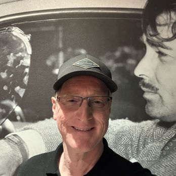 Paul Martin's American Grill Irvine Spectrum - Bathroom wallpaper - cool dudes - New American Near Me - Irvine, California