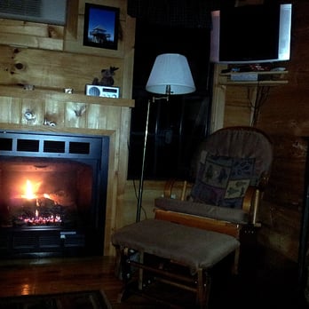 Briar Rose Farm - View from the Knob Cabin living room, enjoying the fireplace - Bed & Breakfast Near Me - Hot Springs, North Carolina Briar Rose Farm - View from the Knob Cabin living room, enjoying the fireplace - Bed & Breakfast Near Me - Hot Springs, North Carolina