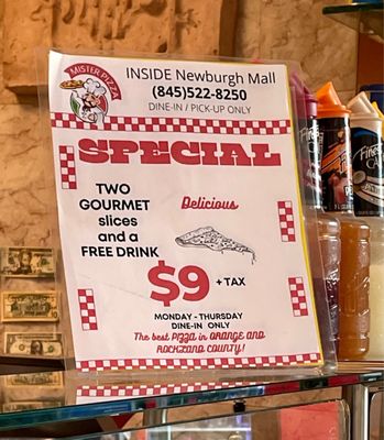Menu photo 1 Mister Pizza Newburgh, NY
