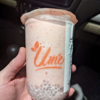 Ume Tea - Strawberry Pomelo Sago - Coffee & Tea Near Me - Cupertino, California