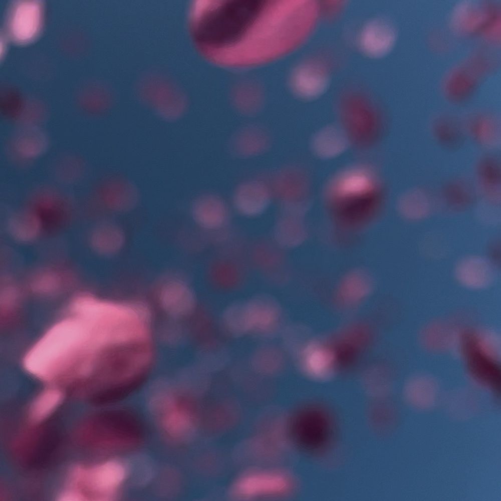 Pink colored confetti.